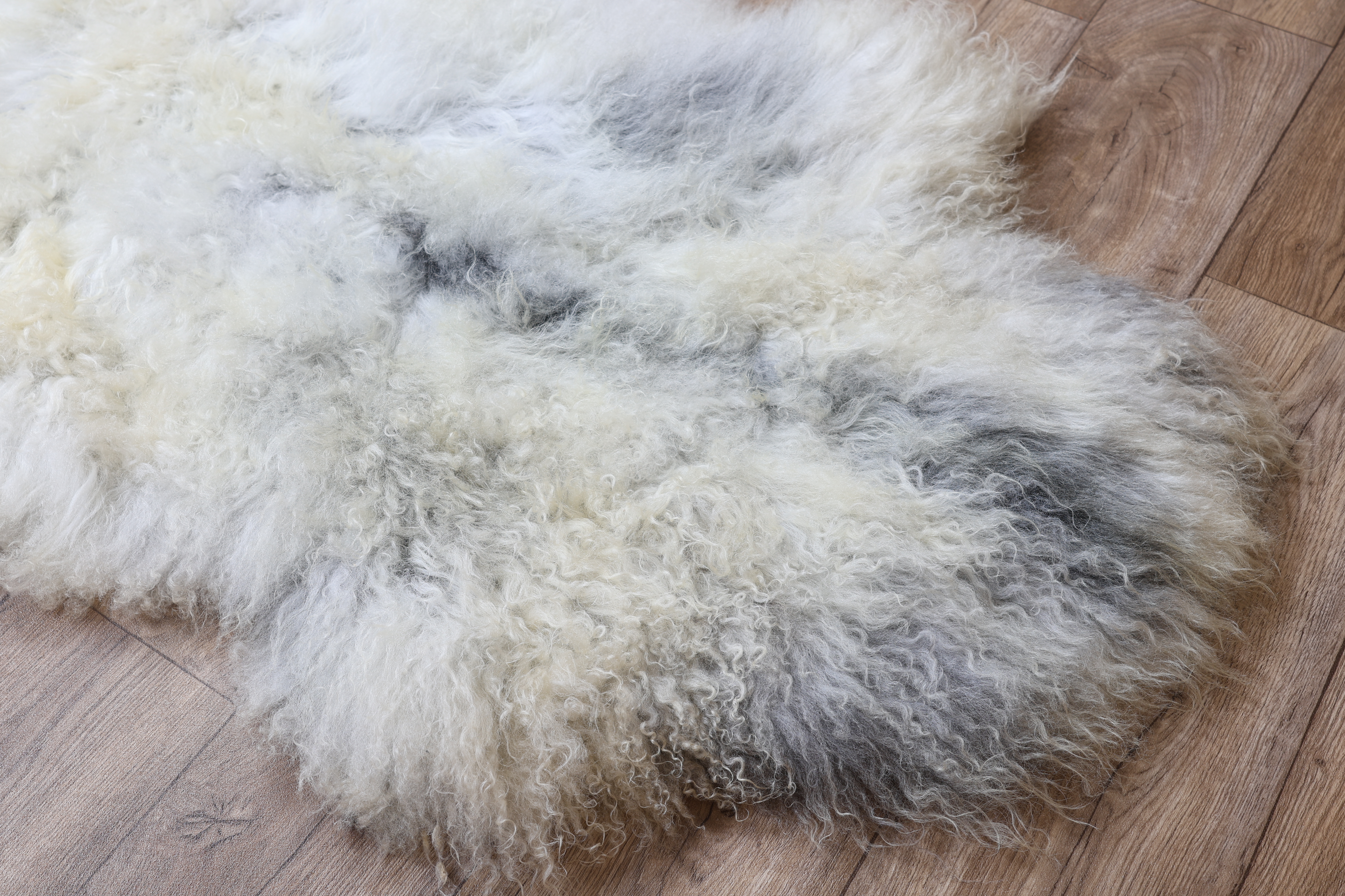 Natural Grey Icelandic Sheepskin #15