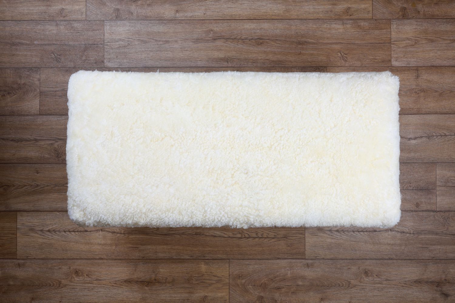 Sheepskin Bench | Shearling White | Large