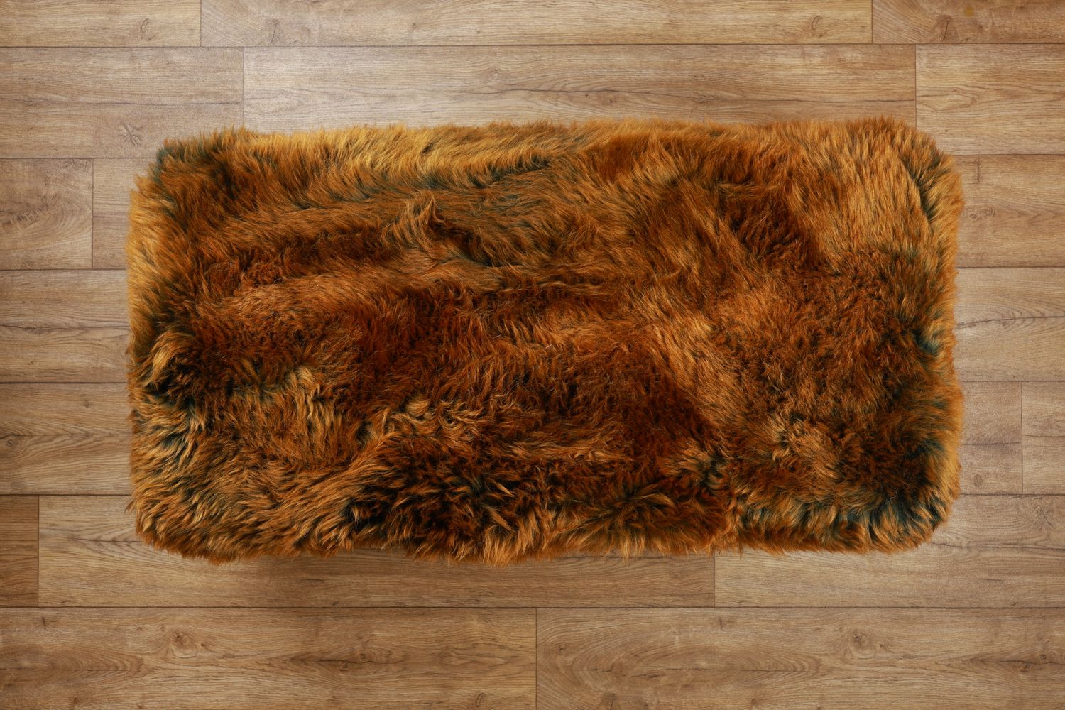 Sheepskin Bench | British Copper | Large