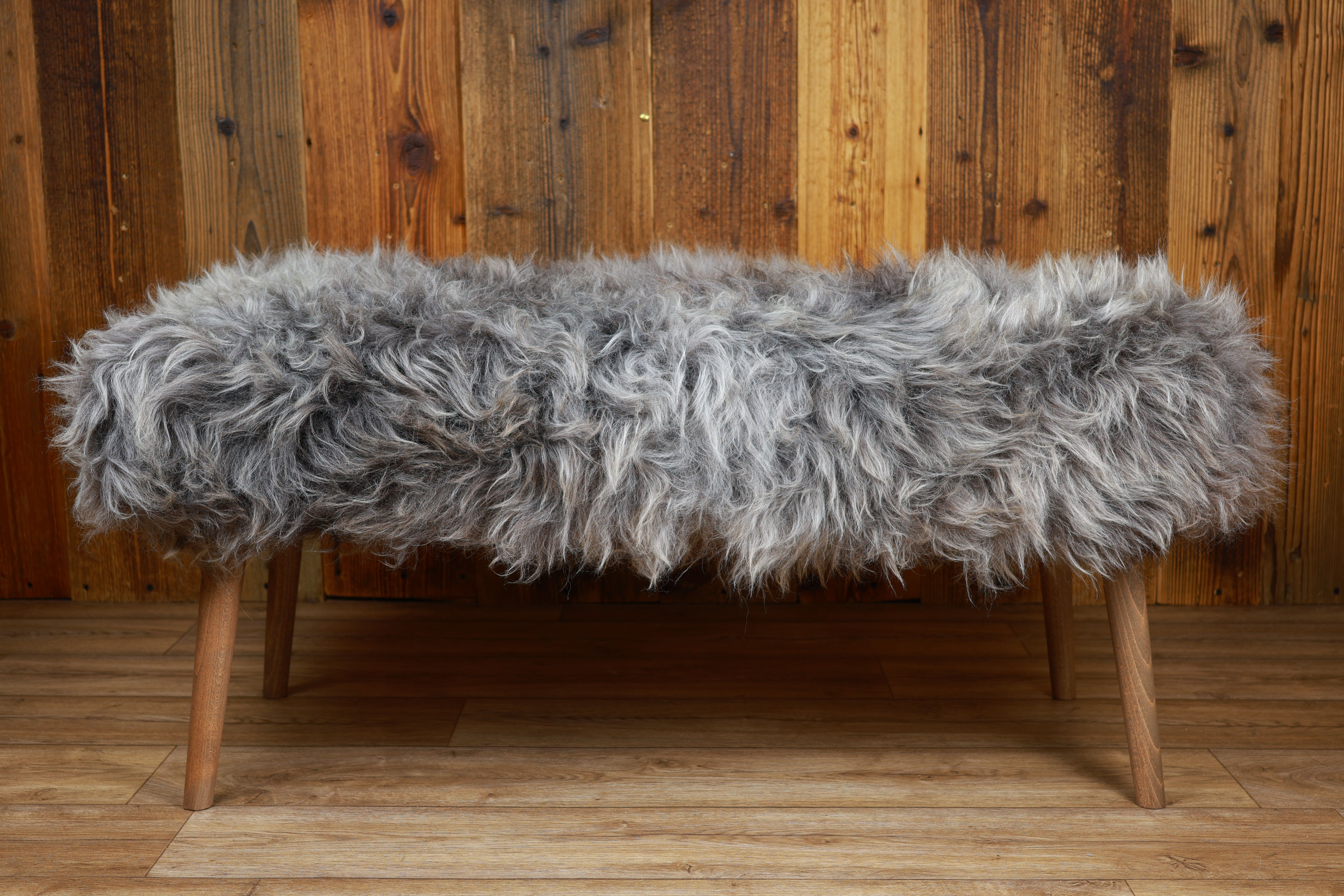 Sheepskin Bench | British Rare | Large