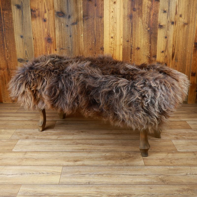 Sheepskin Bench | British Rare | Large