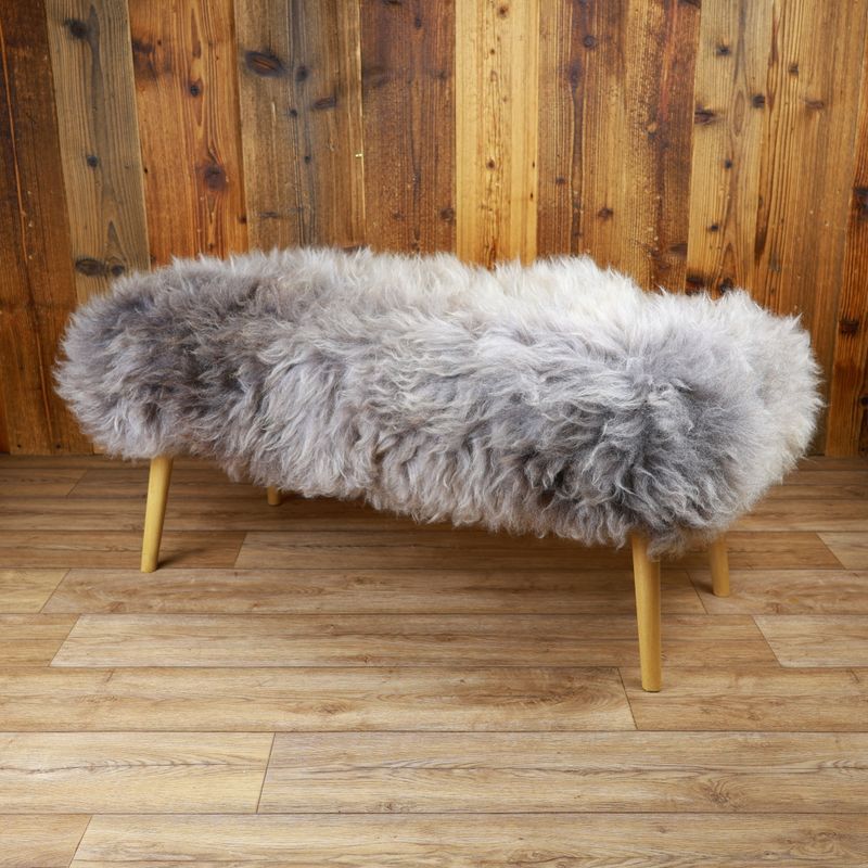 Sheepskin Bench | British Rare | Large