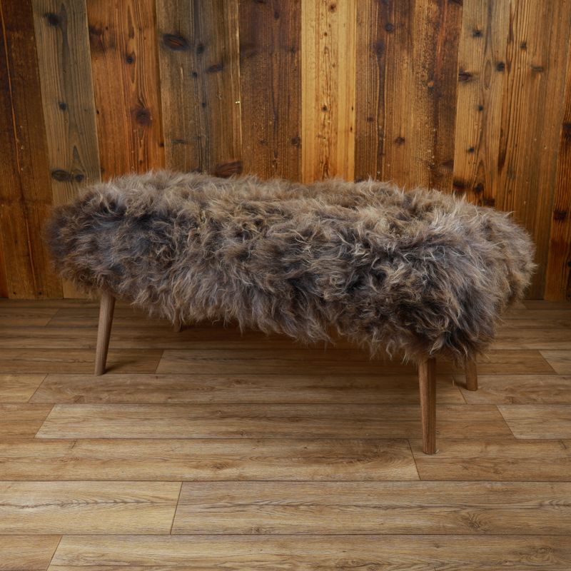 Sheepskin Bench | British Rare | Large