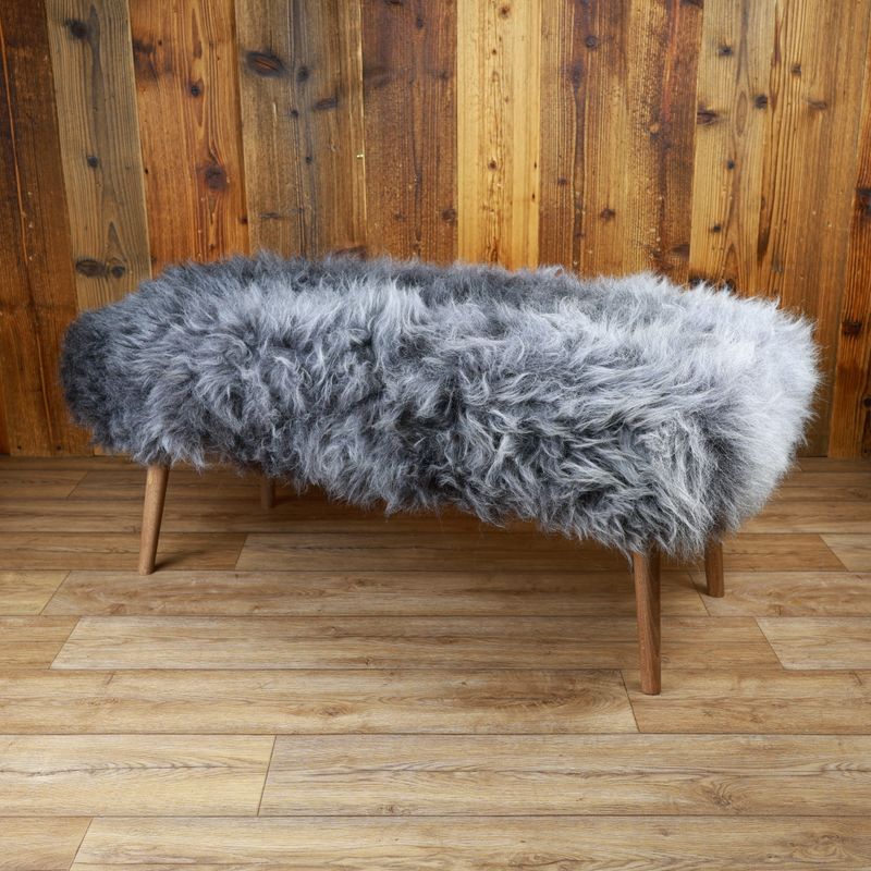 Sheepskin Bench | British Rare | Large
