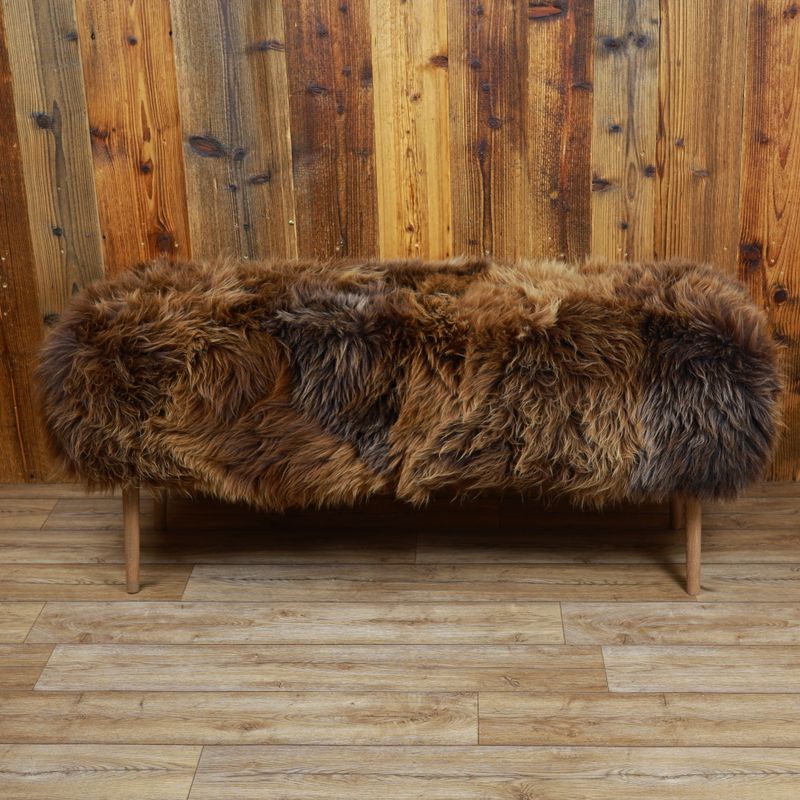 Sheepskin Bench | British Rare Brown | XXL