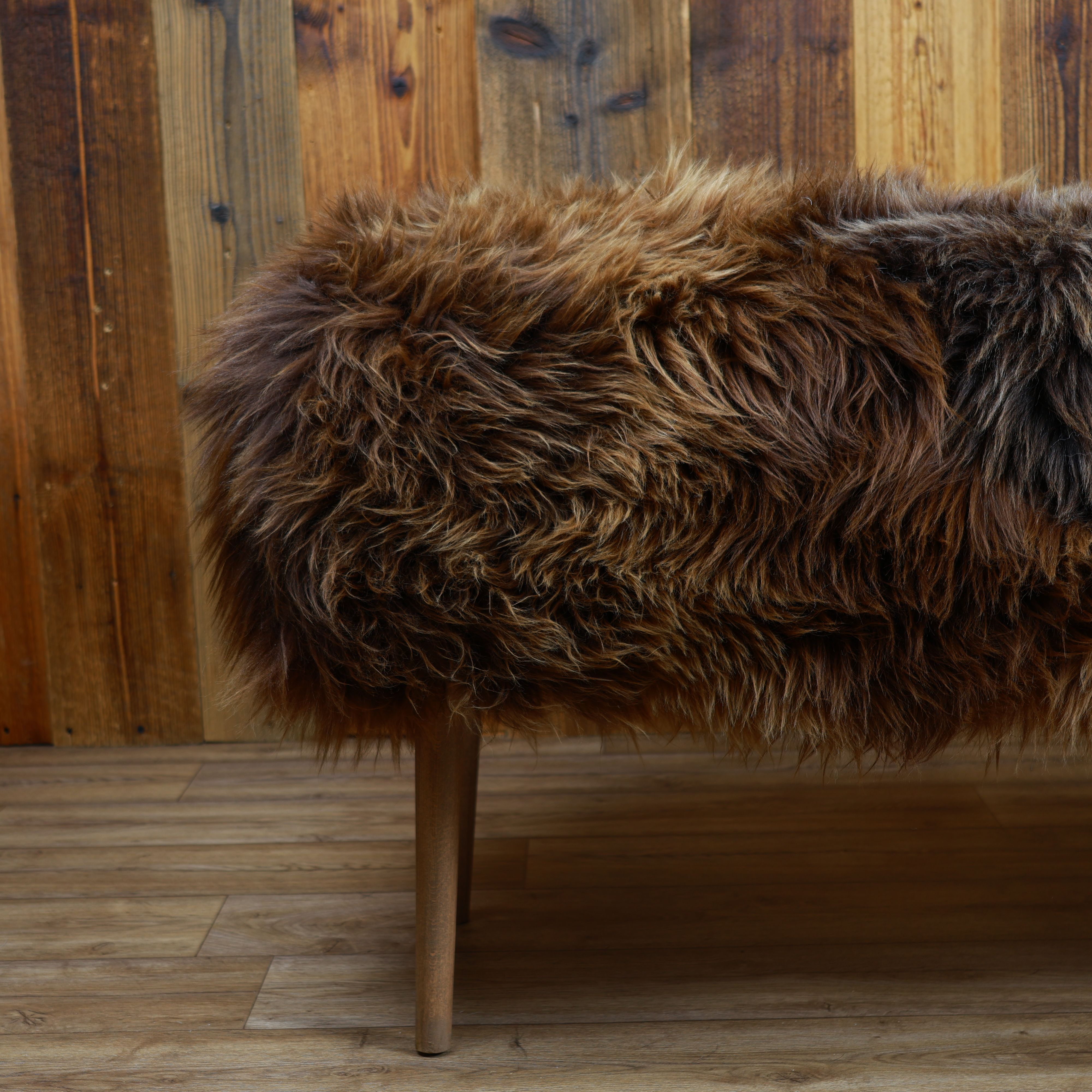 Sheepskin Bench | British Rare Brown | XXL