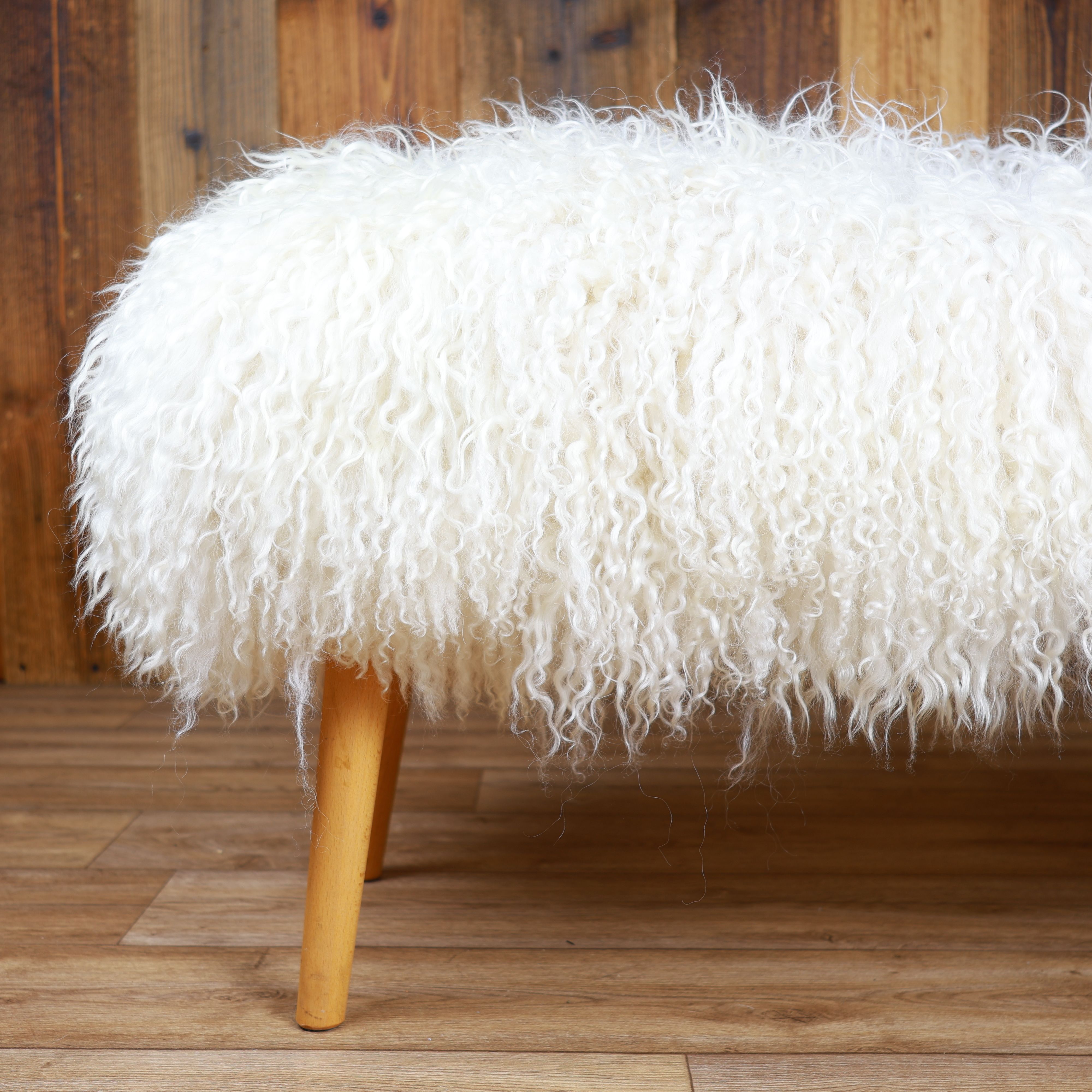 Sheepskin Bench | Cotswold White | Extra Large