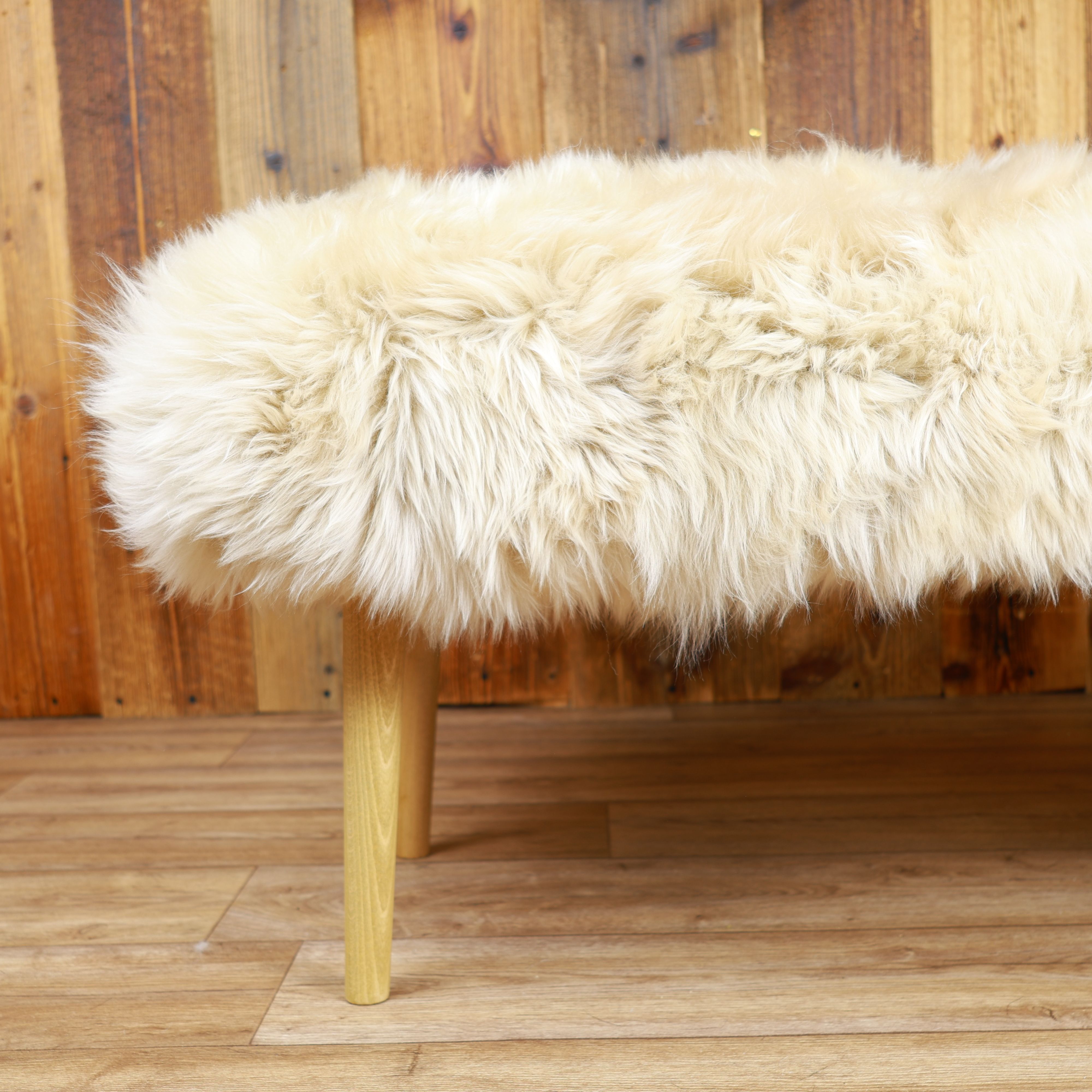 Sheepskin Bench | British Cappuccino | Extra Large