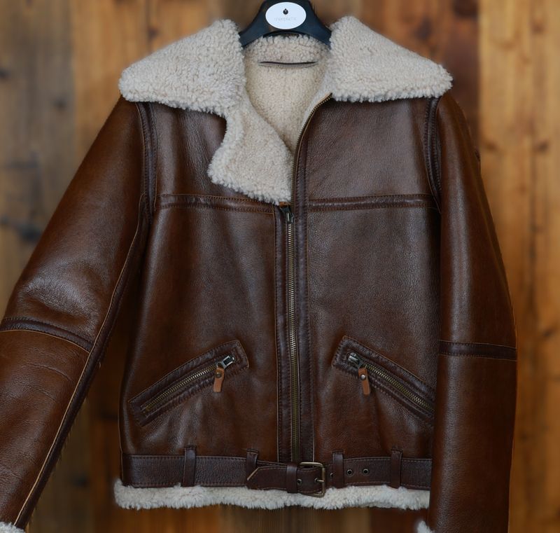 RAF Style Flying Jacket | 100% Sheepskin