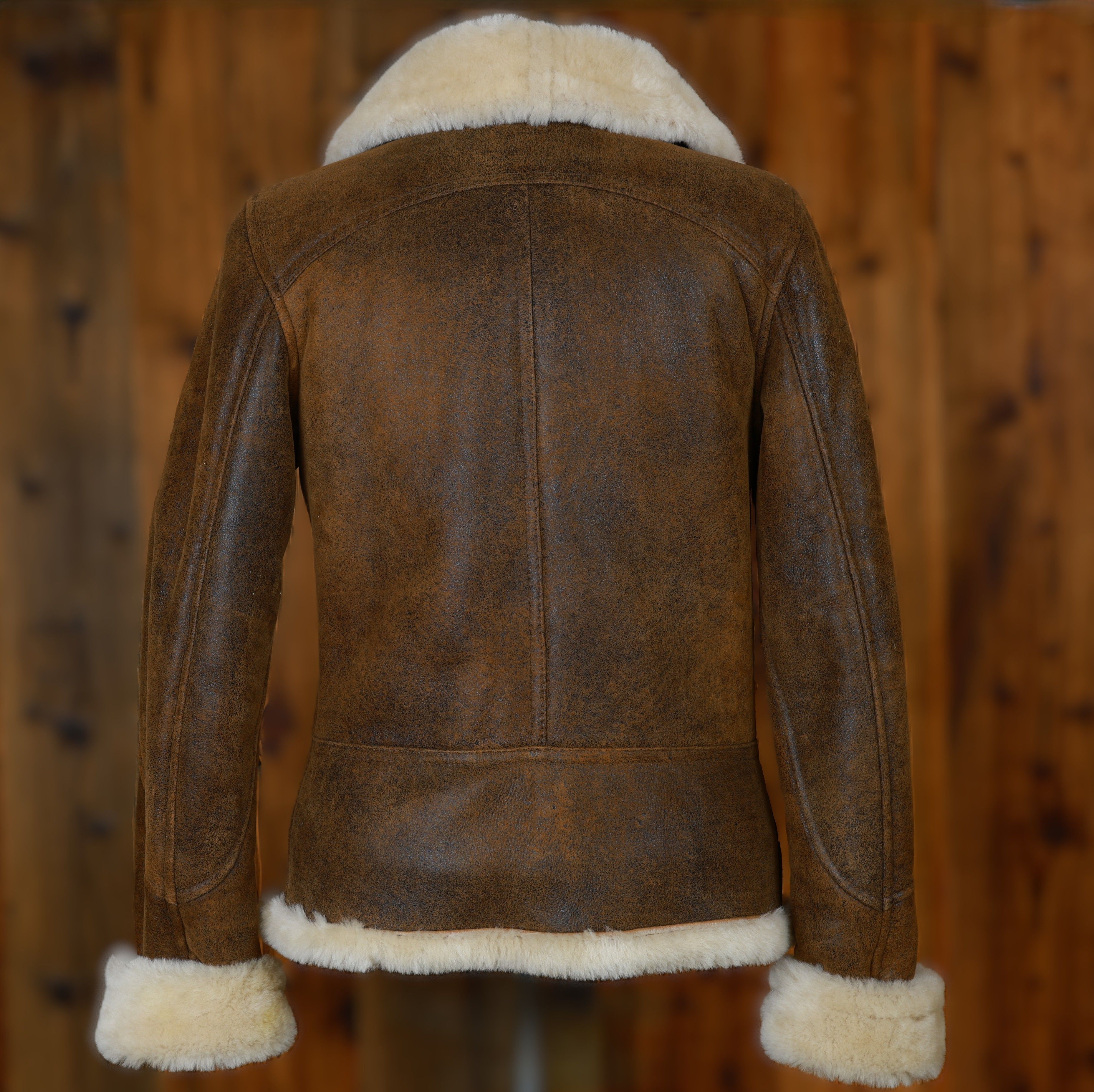 Womens Aviator Antique | 100% Sheepskin Jacket