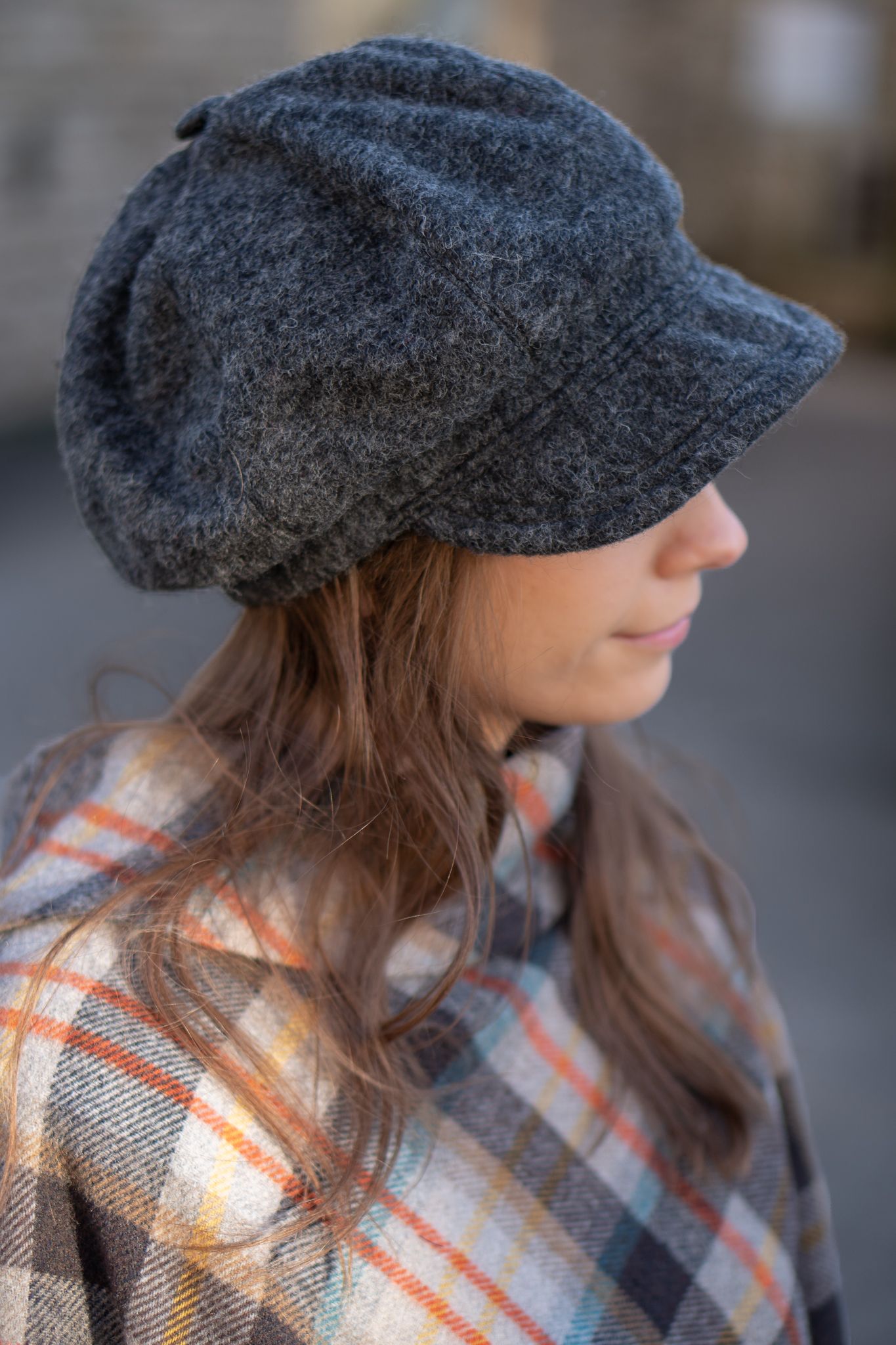 Baker Hat | Dark Grey | 100% Wool