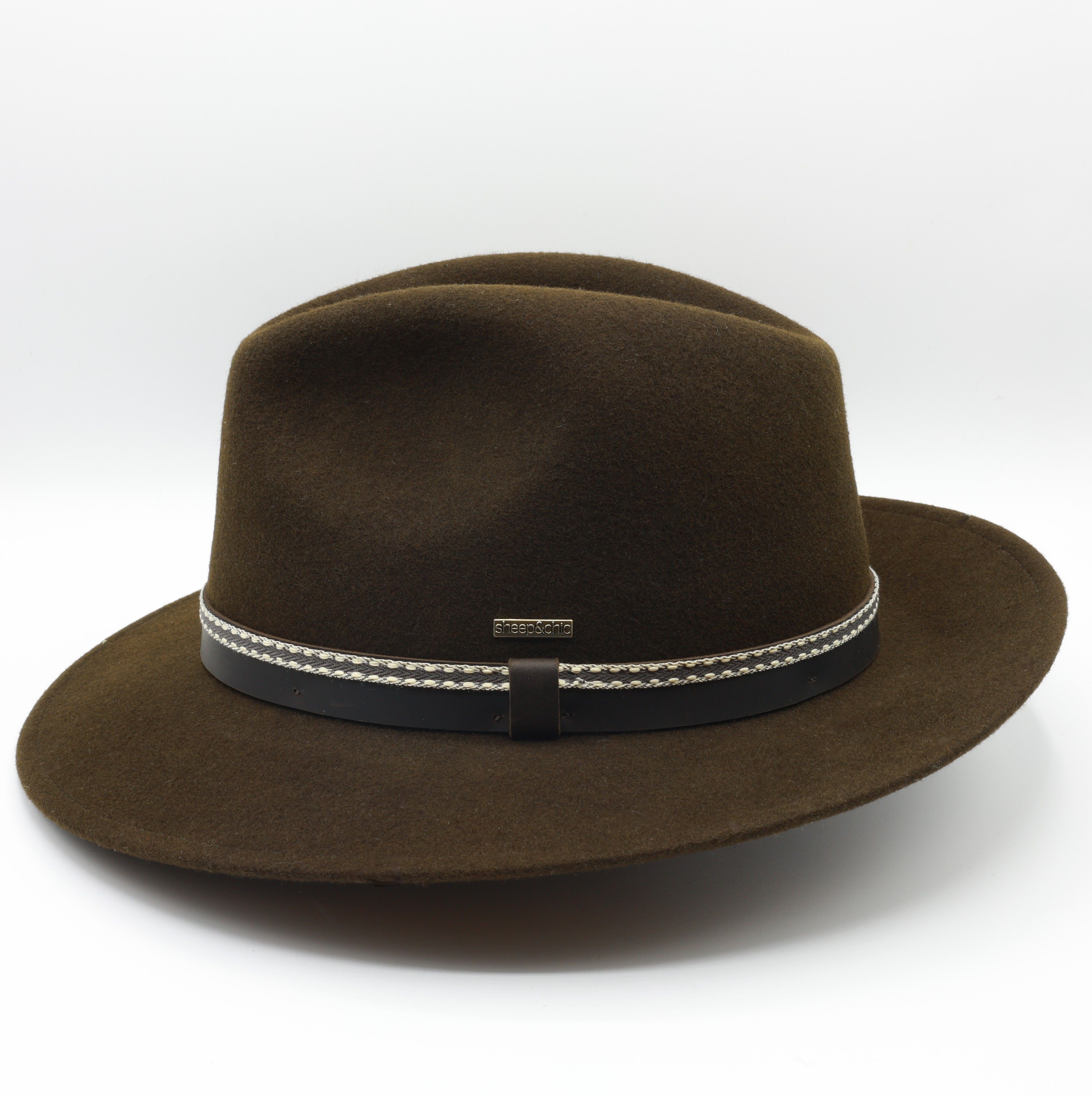 Fede W | Brown | Wider Brim