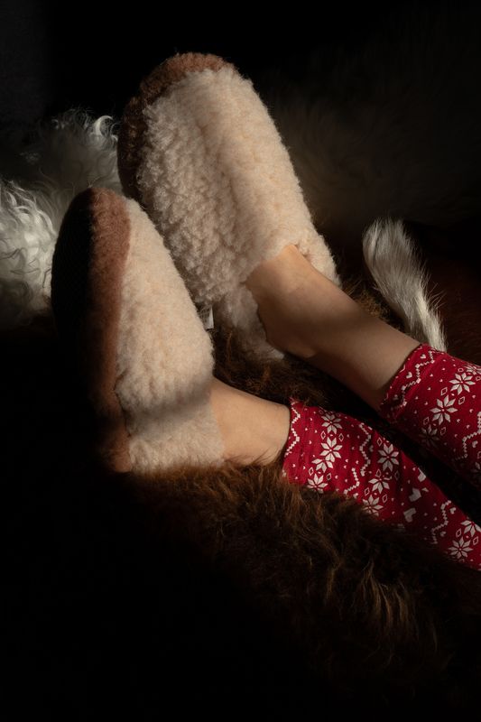 Cosy Cloud | Beige | 100% Wool