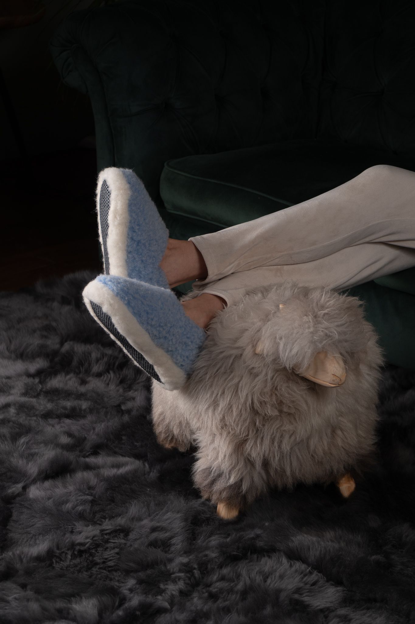 Cosy Cloud | Light Blue | 100% Wool