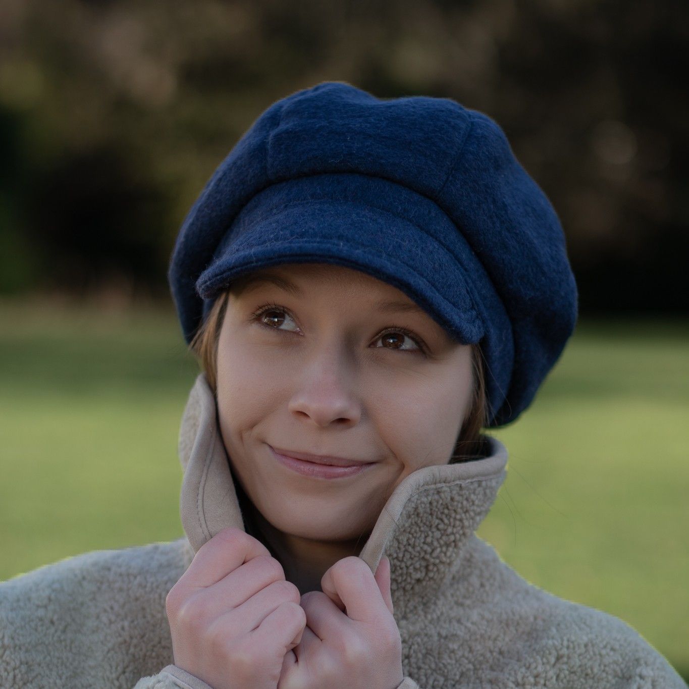 Baker Hat | Navy | 100% Wool
