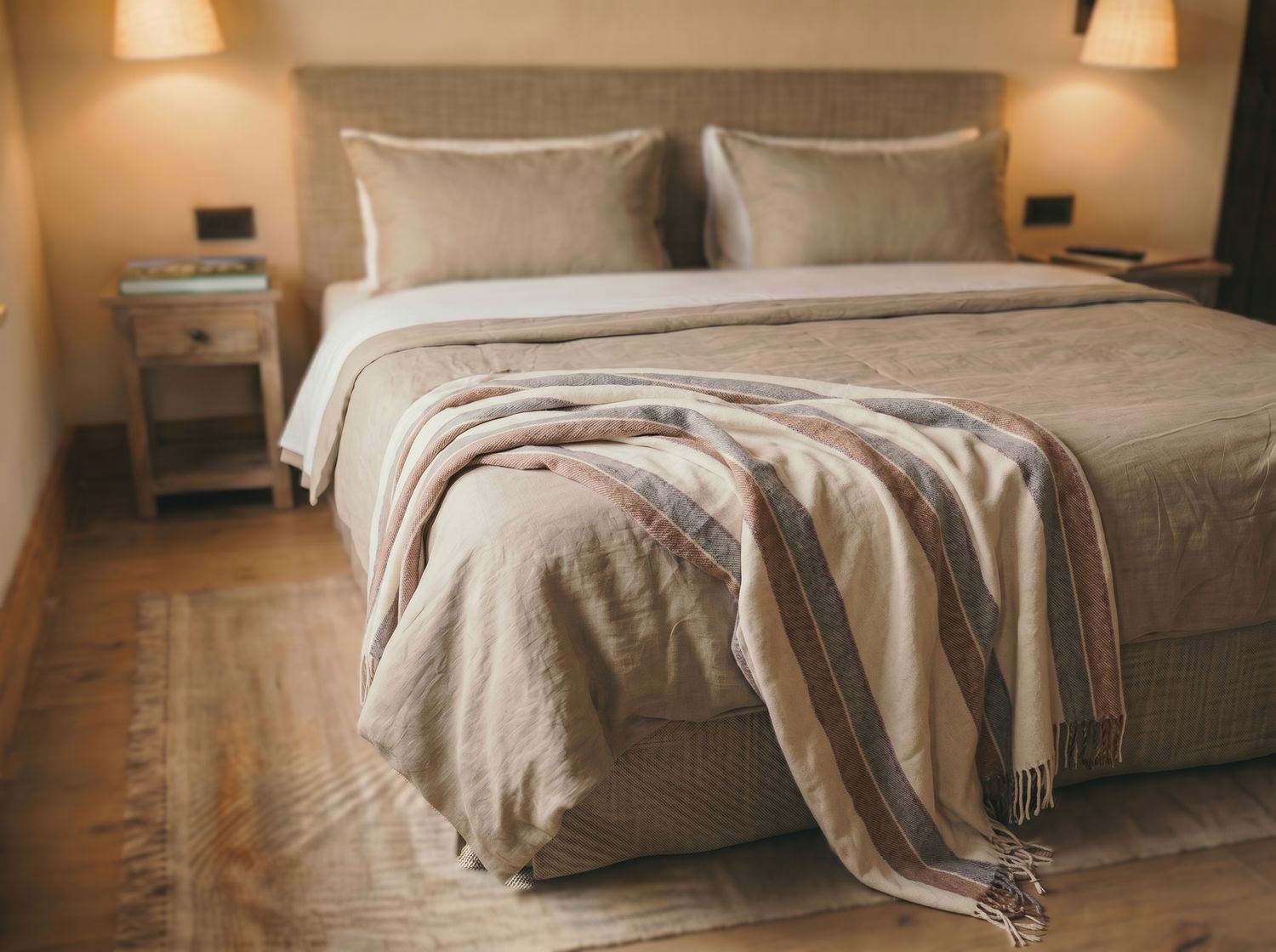 Autumn Stripe | Classic Weight | Diagonal Weave