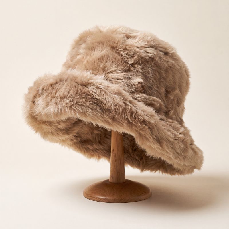 Toscana Shearling | Bucket Hat | Large