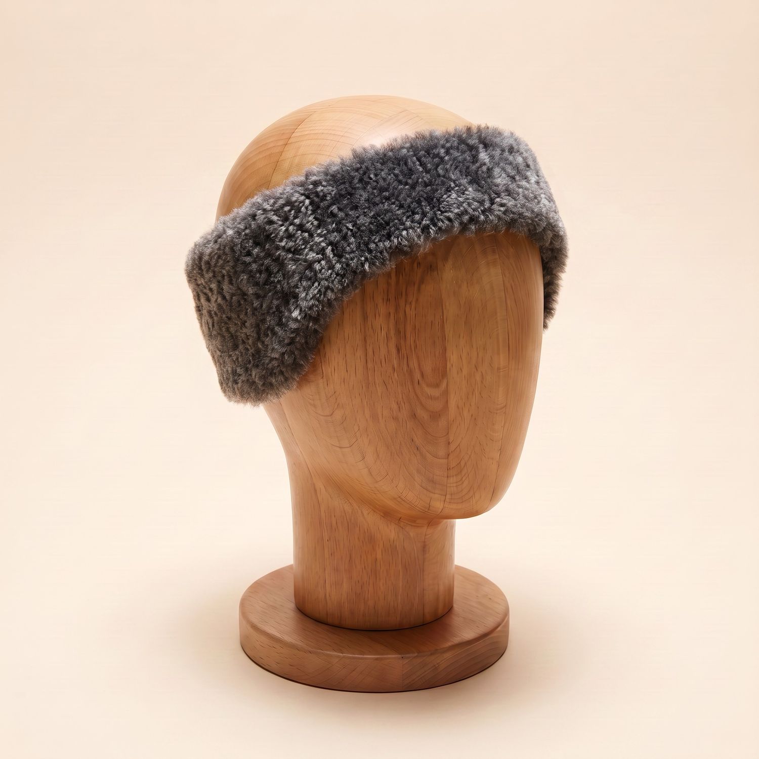 Charcoal | Sheepskin Headband Charcoal | Sheepskin Headband