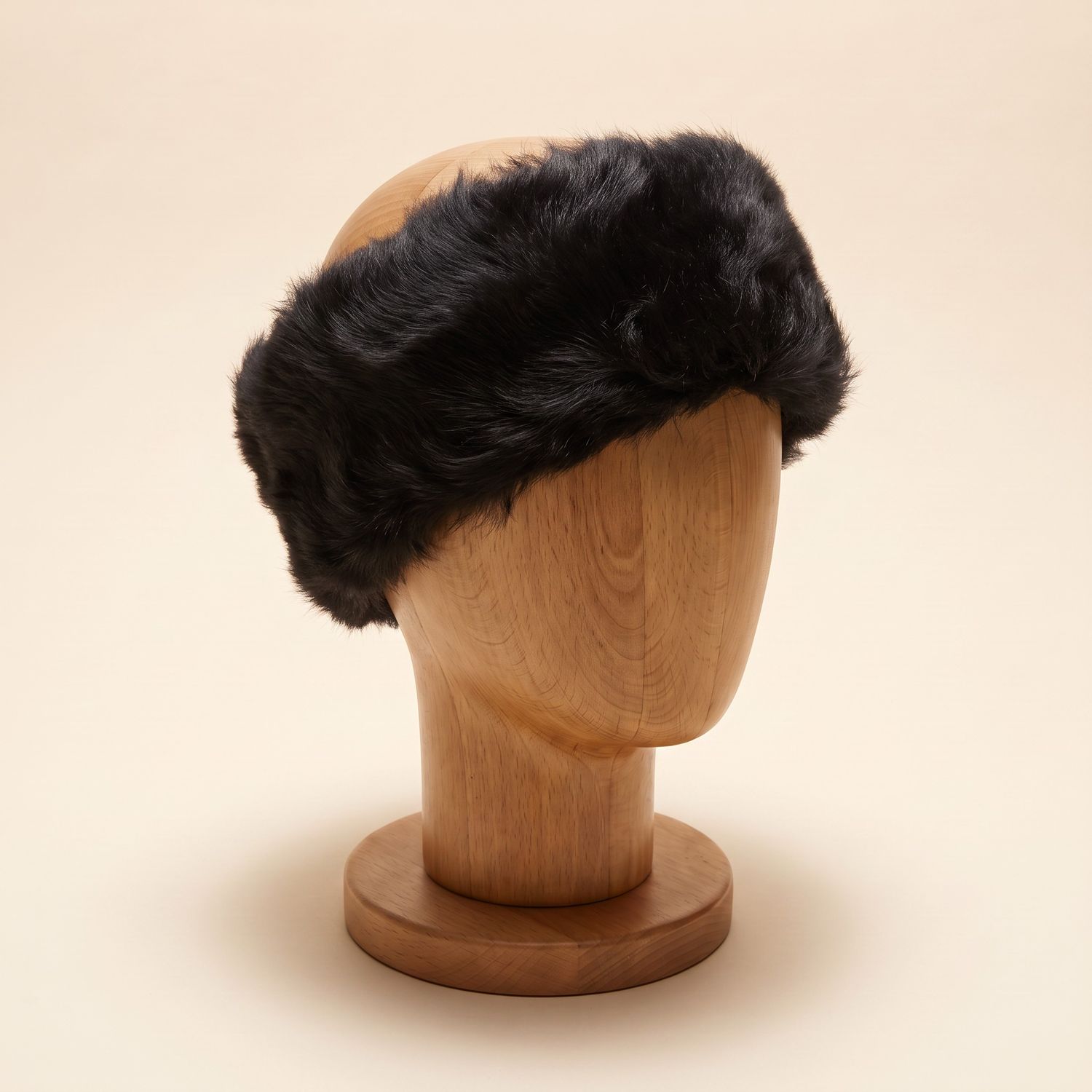 Black Toscana | Shearling Headband Black Toscana | Shearling Headband