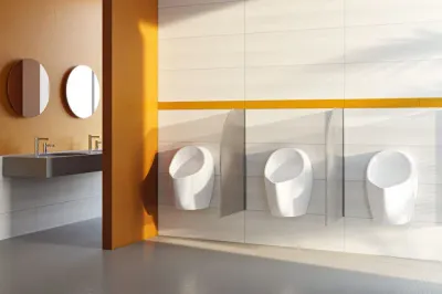 Arkitekt Waterfree Urinal - Horizontal Drain