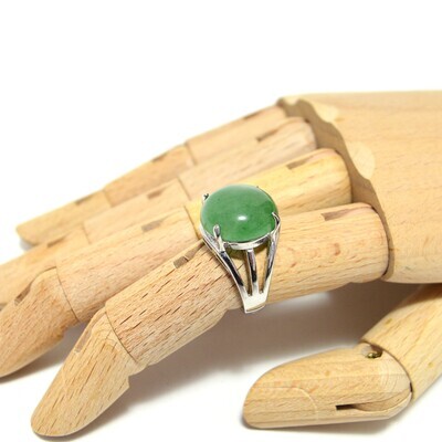 Green Aventurine Men's Ring