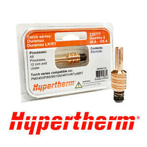 Hypertherm Duramax 45-105 Amp CopperPlus Electrode  (220777) Qty : 5