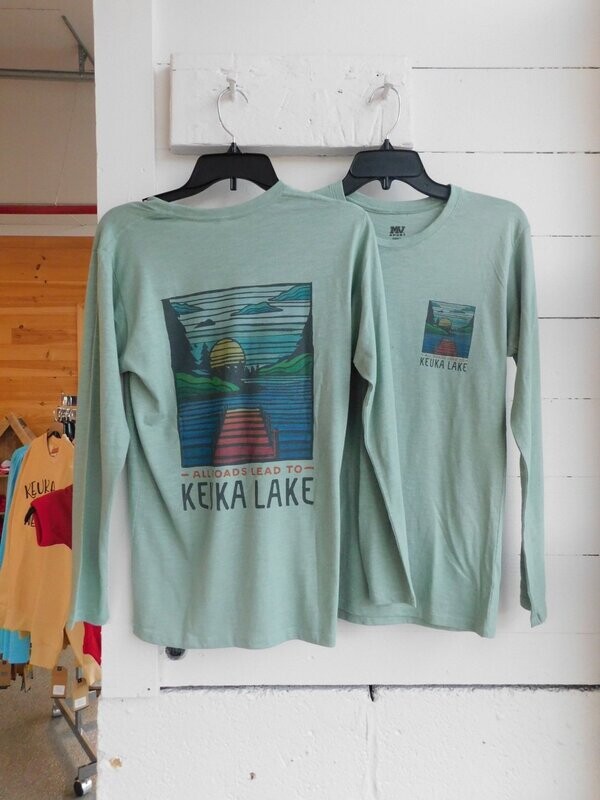 All Roads Lead to Keuka Lake Long Sleeve Shirt