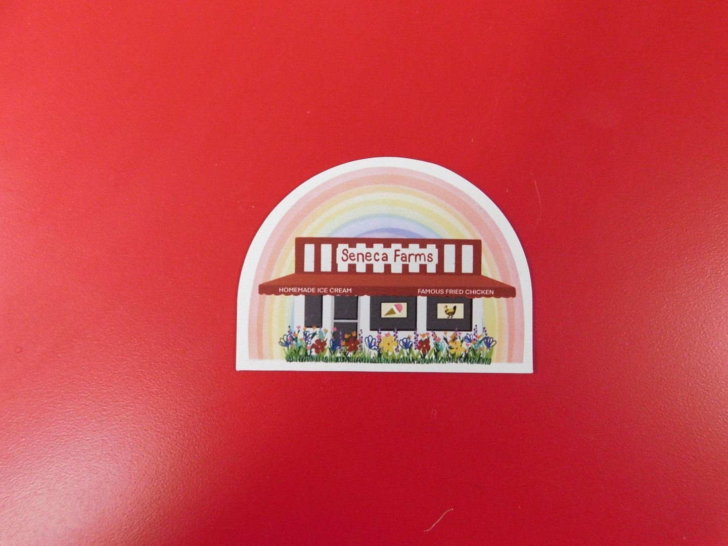 Custom Seneca Farms Sticker