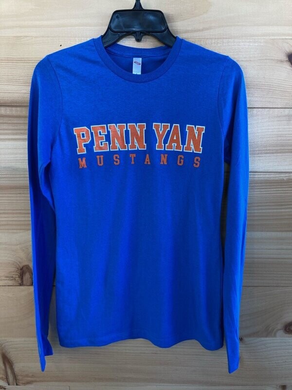 Penn Yan Mustangs Youth Long Sleeve