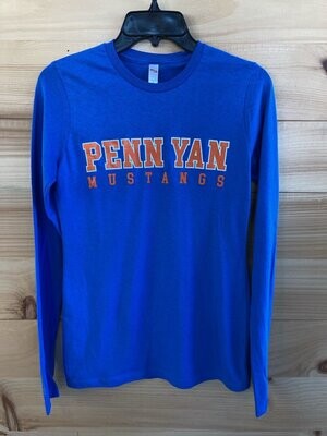 Penn Yan Mustangs Youth Long Sleeve