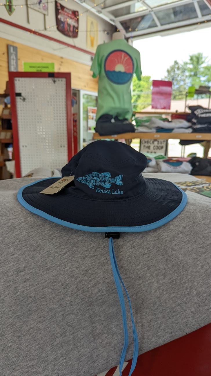Keuka Lake Fish Boone Hat