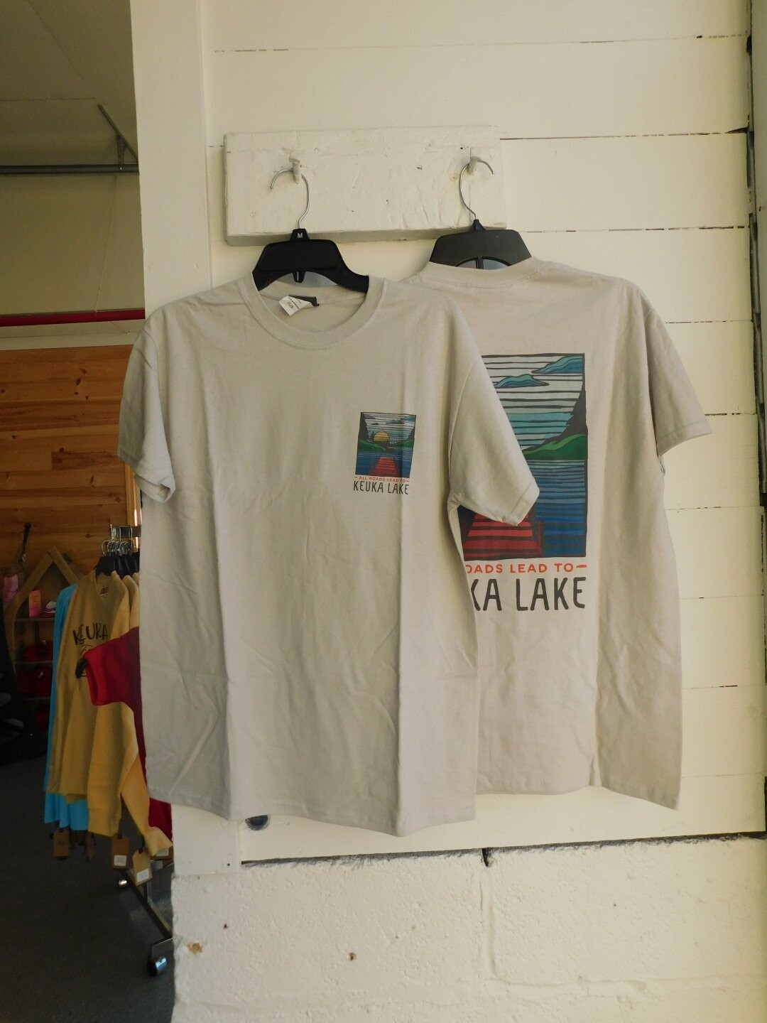 All Roads Lead to Keuka Lake Short Sleeve Tee - Multiple Colors