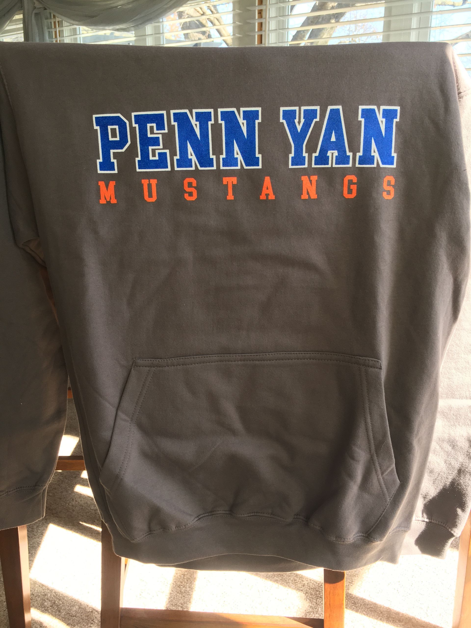 Penn Yan Mustangs Hooded Pullover