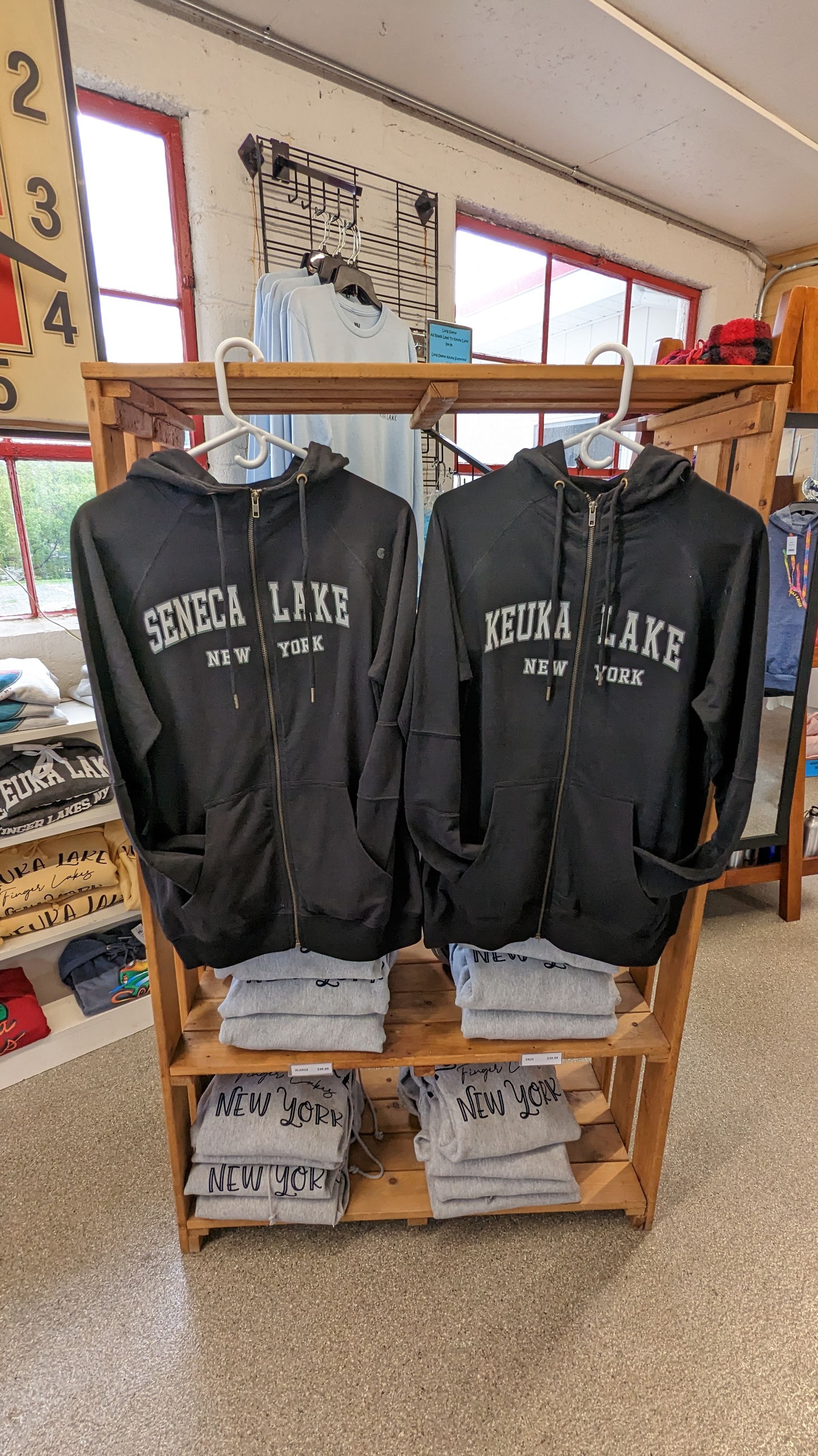 Seneca Lake Zip-Up Hoodie