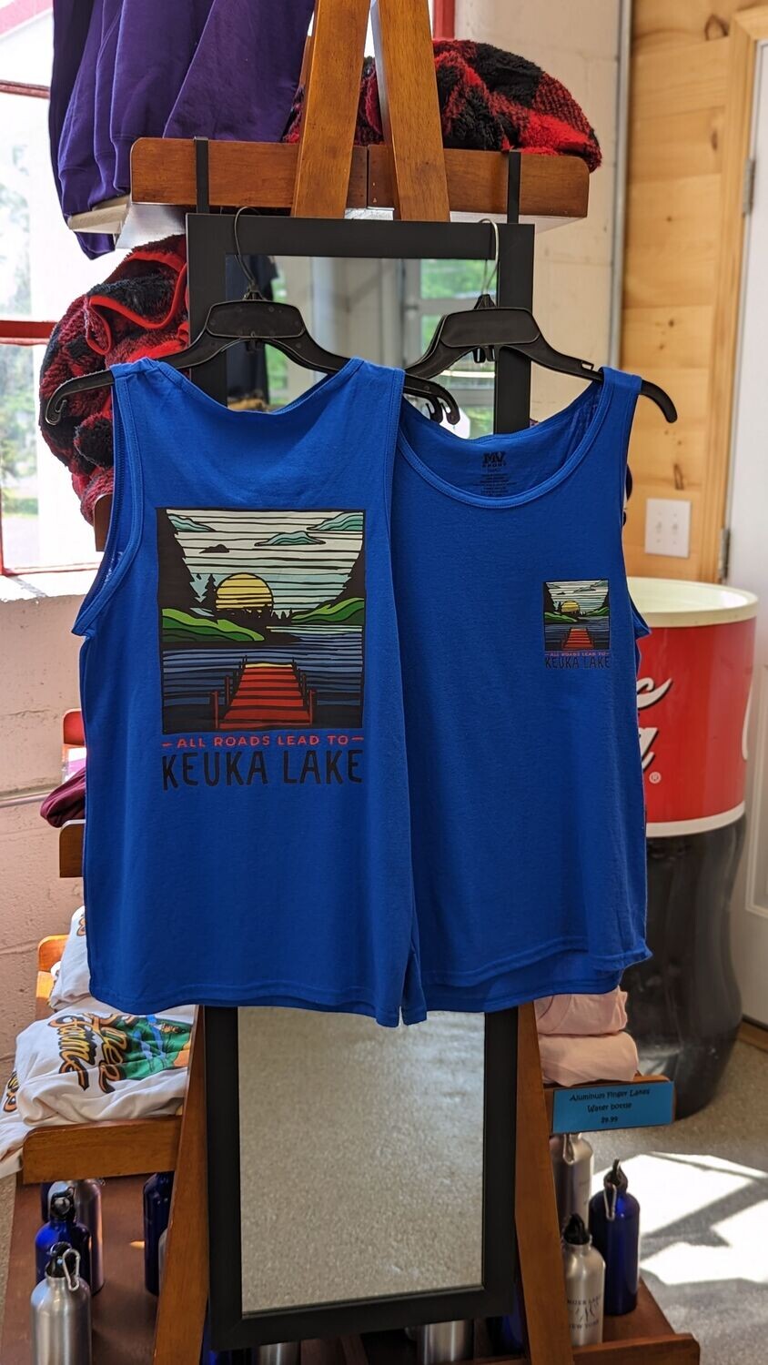 All Roads Lead to Keuka Lake Muscle Tank