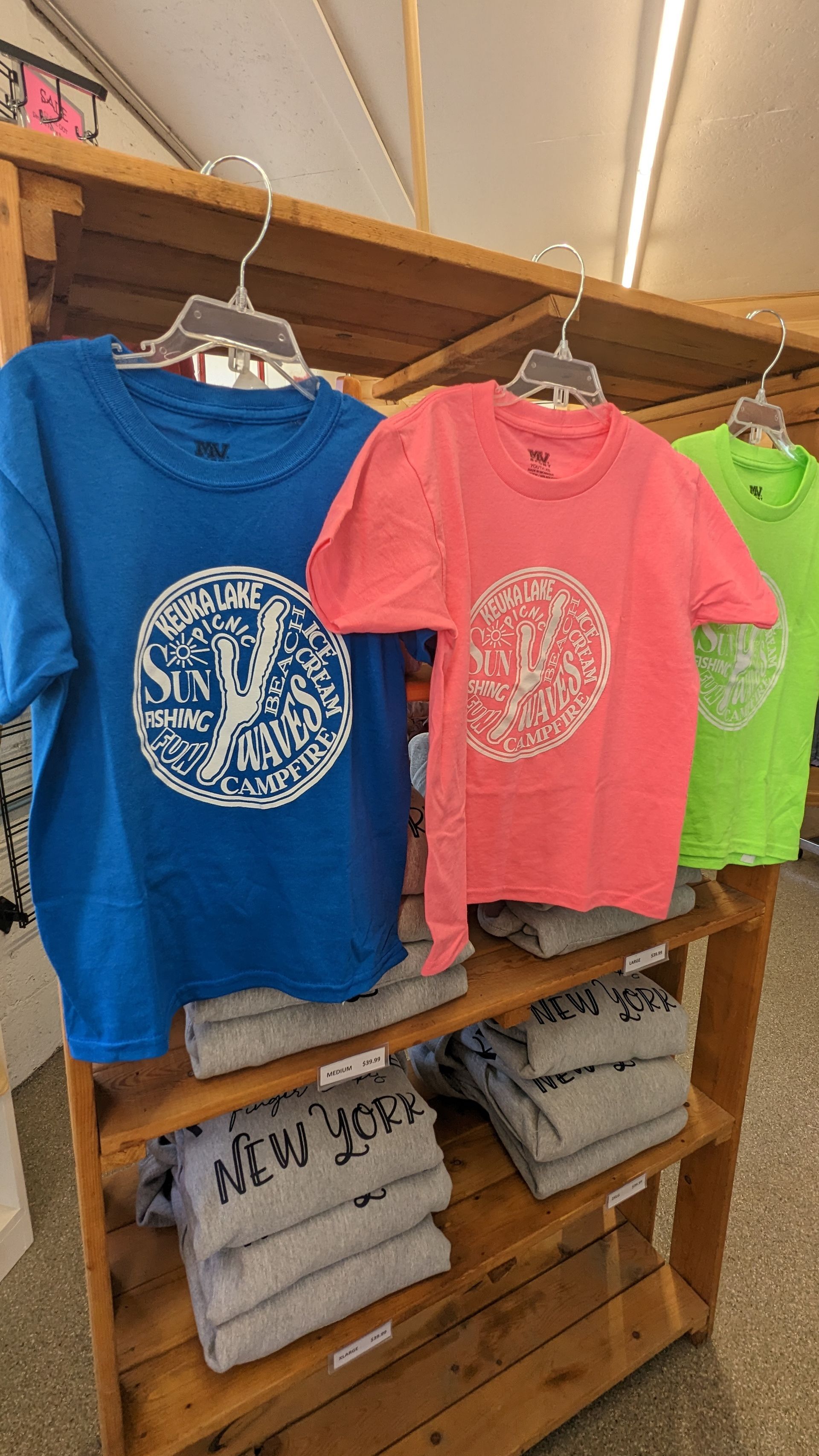 Keuka Lake Youth Summer Circle Tee - Multiple Colors