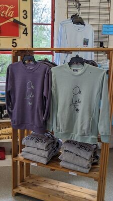 On Lake Time Crewneck - Multiple Colors