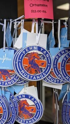 Penn Yan Mustangs Ornament