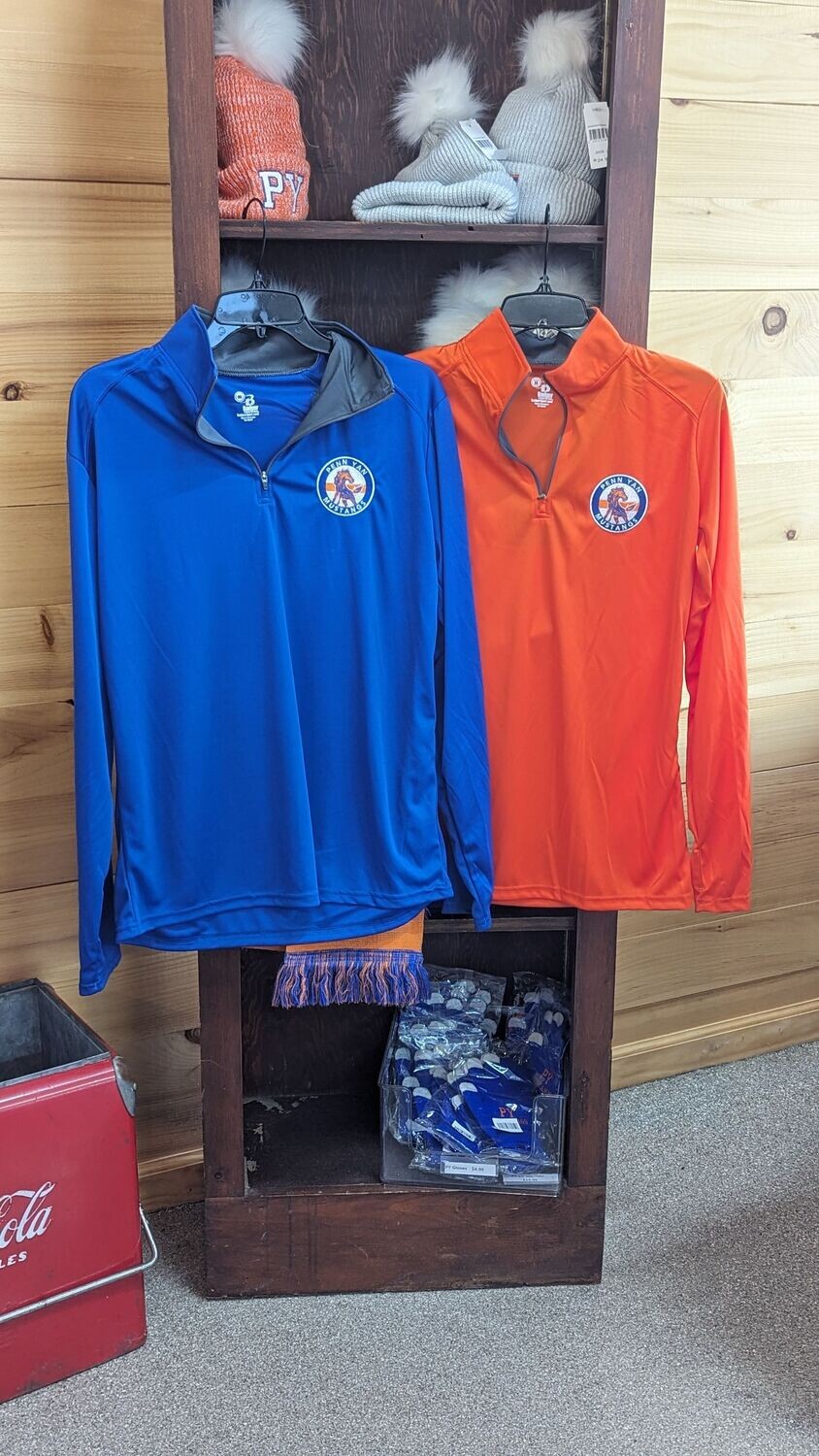 Penn Yan Mustangs Quarter Zip Pullover The Corner Coop