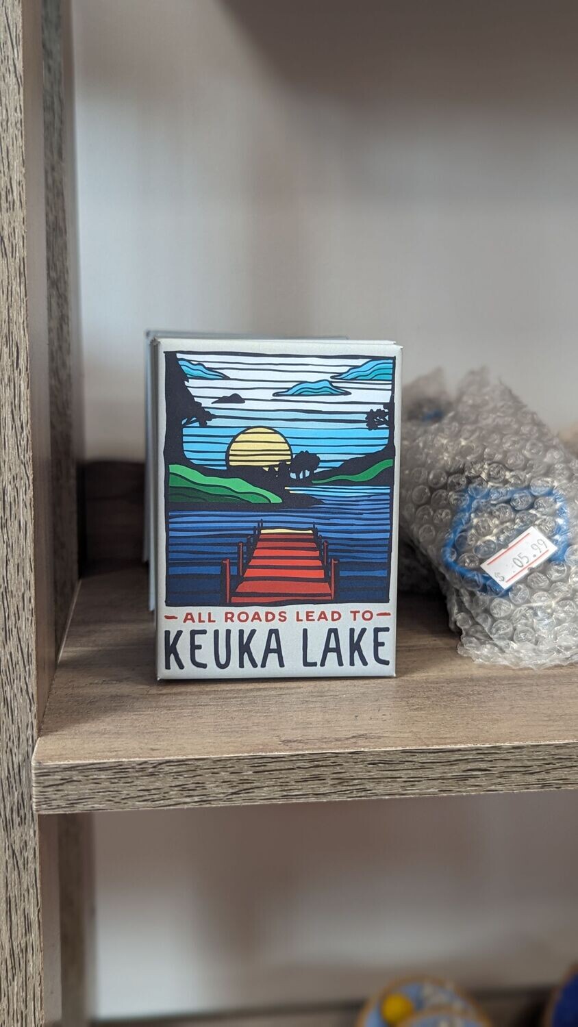 All Roads Lead to Keuka Lake Magnet