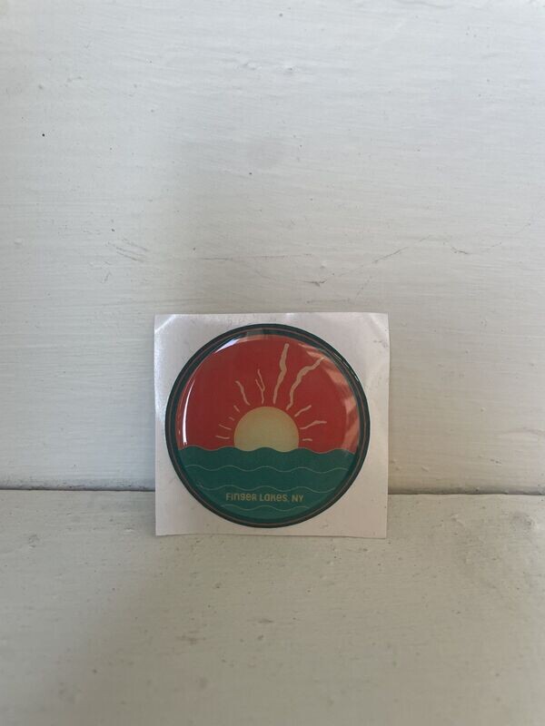 Finger Lakes Sunrise Sticker