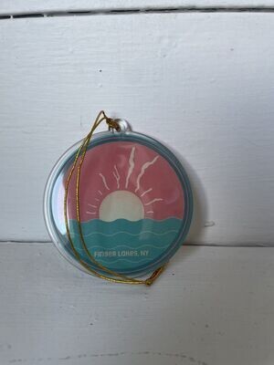 Finger Lakes Sunrise Ornament