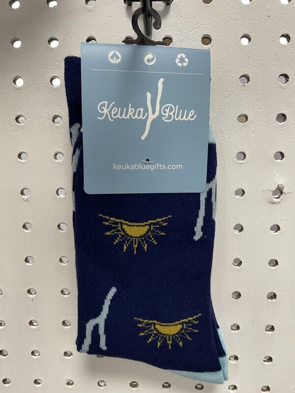 Keuka Lake Sunrise Socks