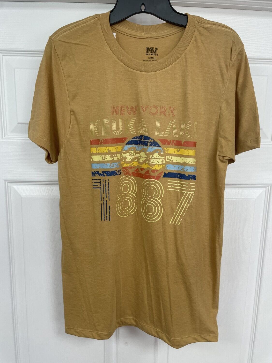 Keuka Lake 1887 Tee - Multiple Colors, Size: Small, Color: Honey