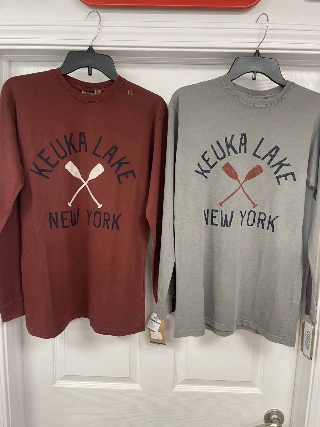 Keuka Lake, New York Oars Long Sleeve - Multiple Colors