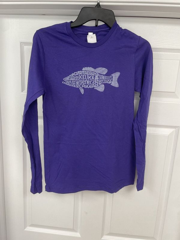 Finger Lakes Fish Youth Long Sleeve