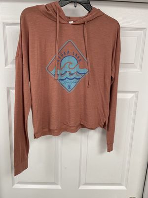 Keuka Lake Wave Hooded Long Sleeve