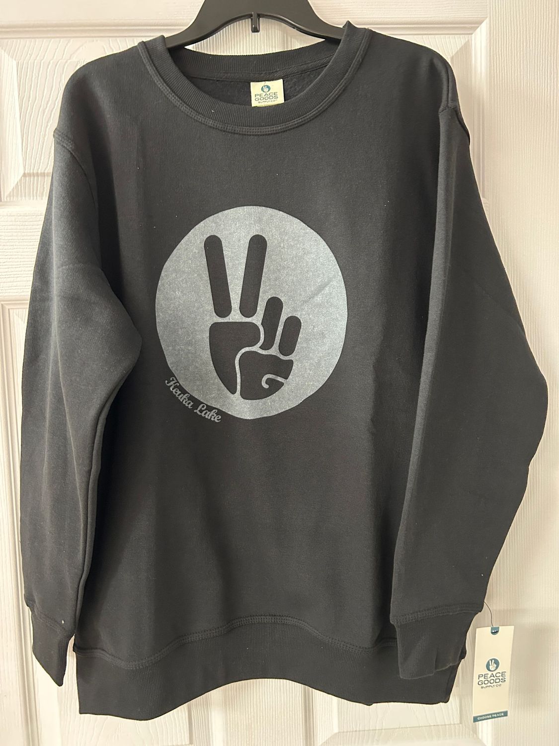 Peace Out Keuka Lake Crewneck