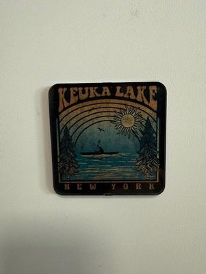 Keuka Lake Kayak at Sunset Magnet