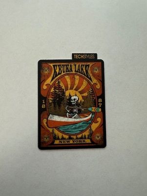 Keuka Lake Undead Kayak Sticker